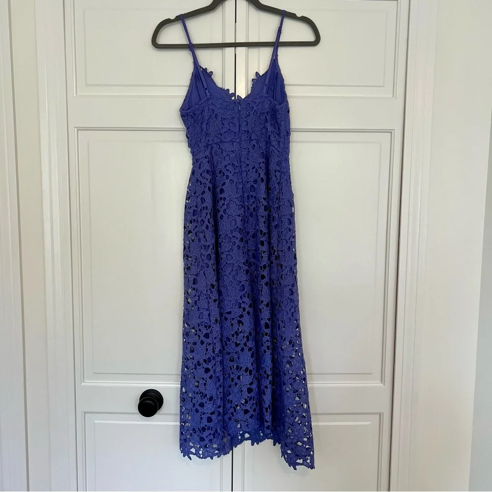 ASTR the Label Sleeveless Lace Fit & Flare Midi Dress - Picture 3 of 5